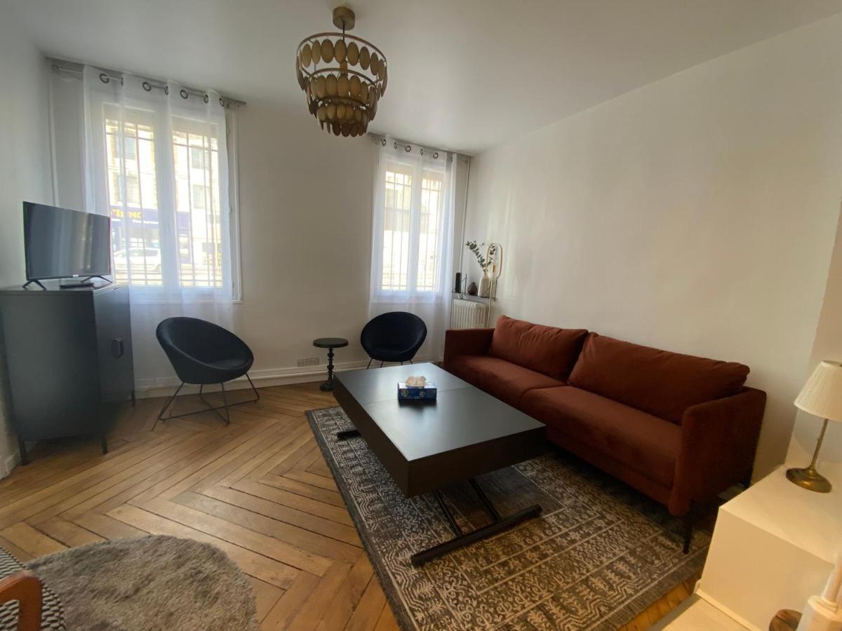 La Contemporaine - Belle Maison En Triplex - 058 Rouen Luaran gambar